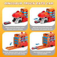 Thumbnail for JurassicTruck™ – Tøff og morsom – sammenleggbar Dino-transportvogn