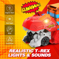 Thumbnail for JurassicTruck™ – Tøff og morsom – sammenleggbar Dino-transportvogn