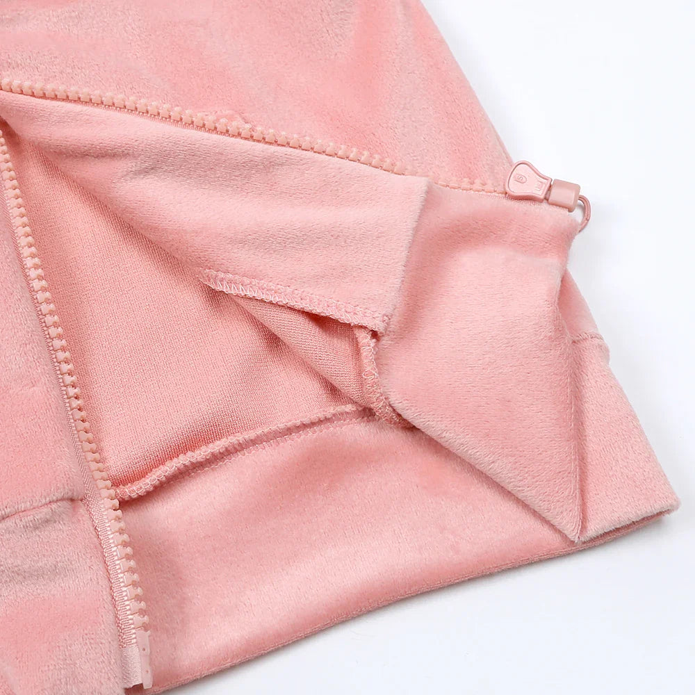 Kids Tales – Varm og behagelig – Velour-treningsdrakt for barn