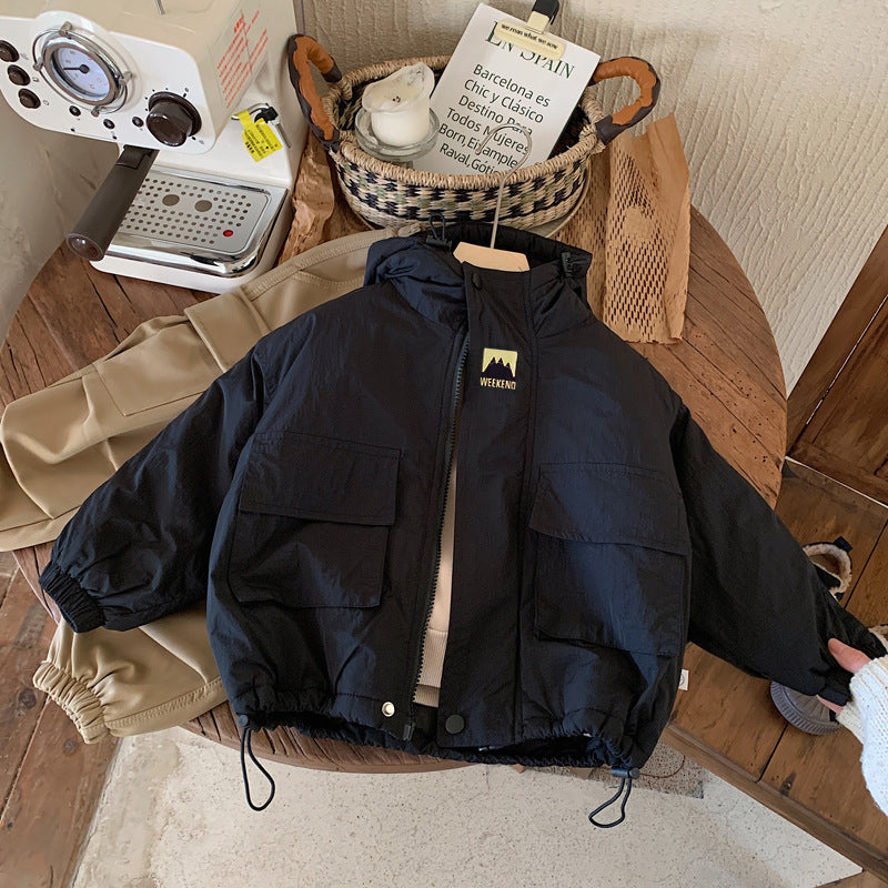 LiloWear – Vindtett og vannavstøtende – Barnejakke med hette