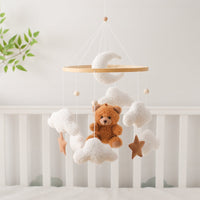Thumbnail for DreamBear – Beroligende og myk – Babymobil til lekegrind og vugge