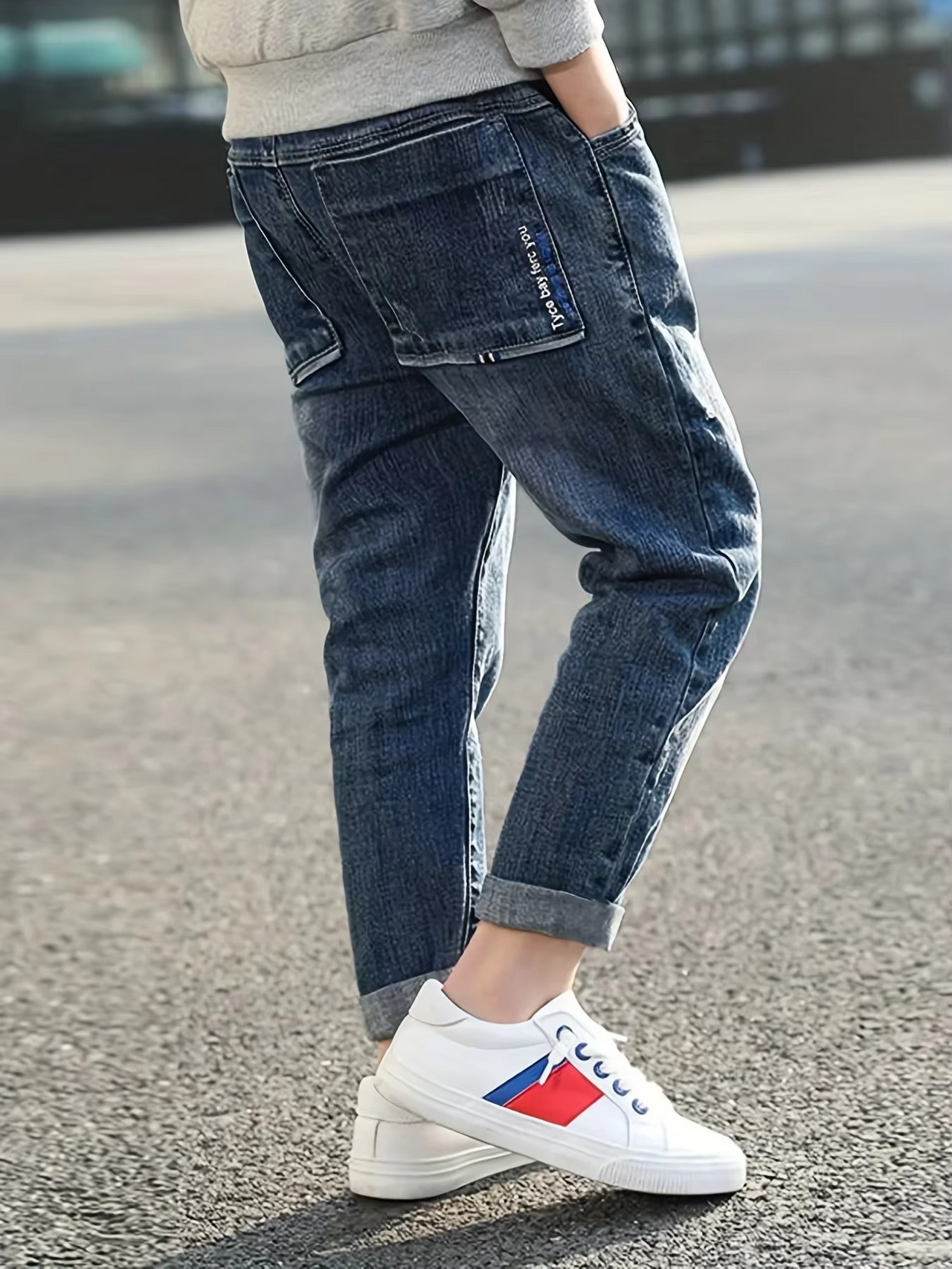 UrbanJeans – Casual & Trendy – Slim Fit denimbukser for gutter