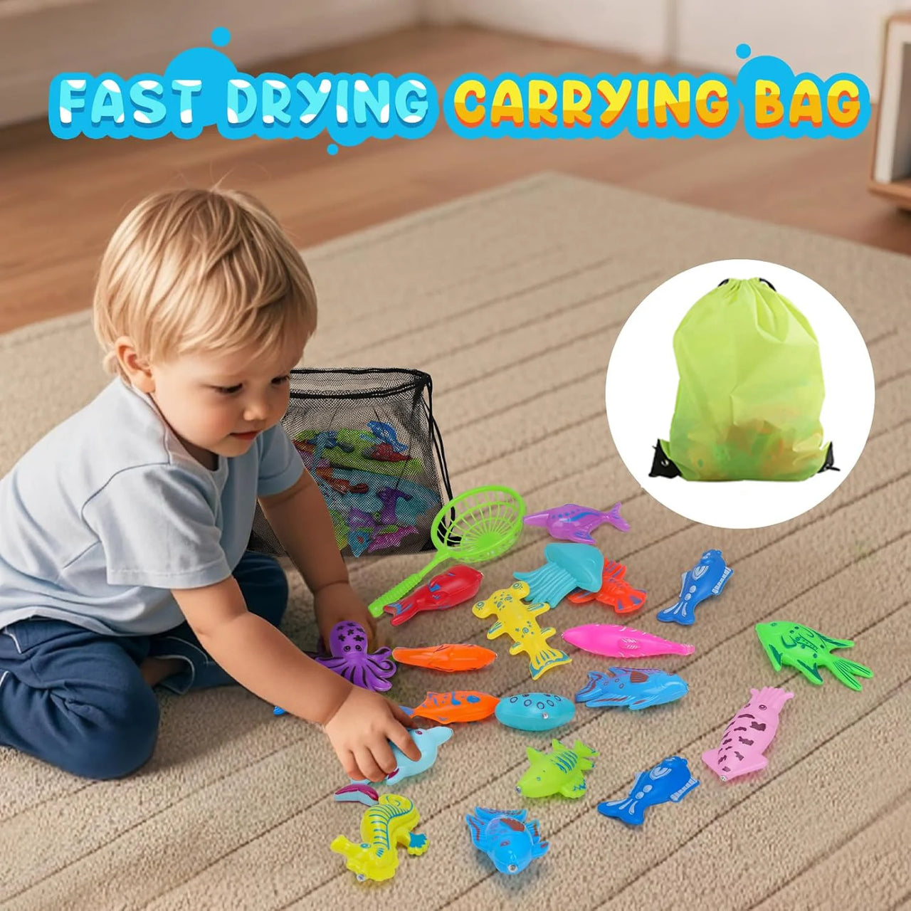 Fishing Game – Læring og oppdagelse – Magnetisk fiskespill