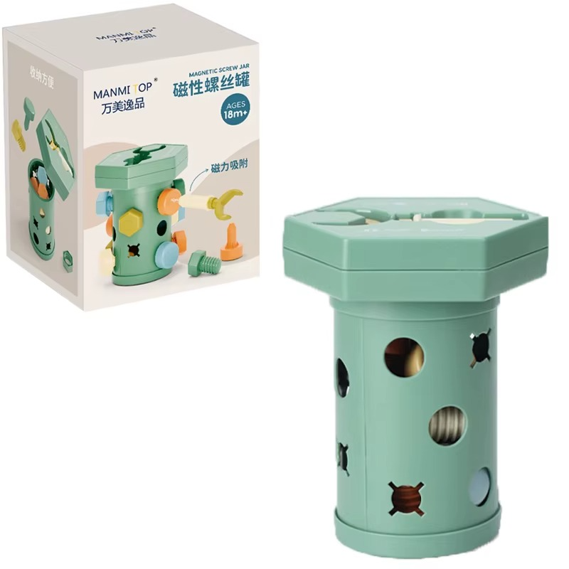 Magnet Toys™ - Kreativitet og motorikk - Montessori Glide- og skrumoro