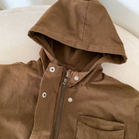 Thumbnail for CozyShield – Vindtett og komfortabel – Barneparkas