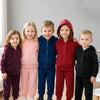 Kids Tales – Varm og behagelig – Velour-treningsdrakt for barn