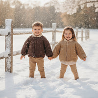 Thumbnail for LittleWanderer – Varm og stilig – vattert barnejakke