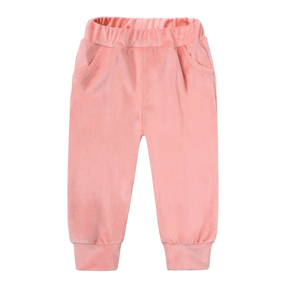 Kids Tales – Varm og behagelig – Velour-treningsdrakt for barn