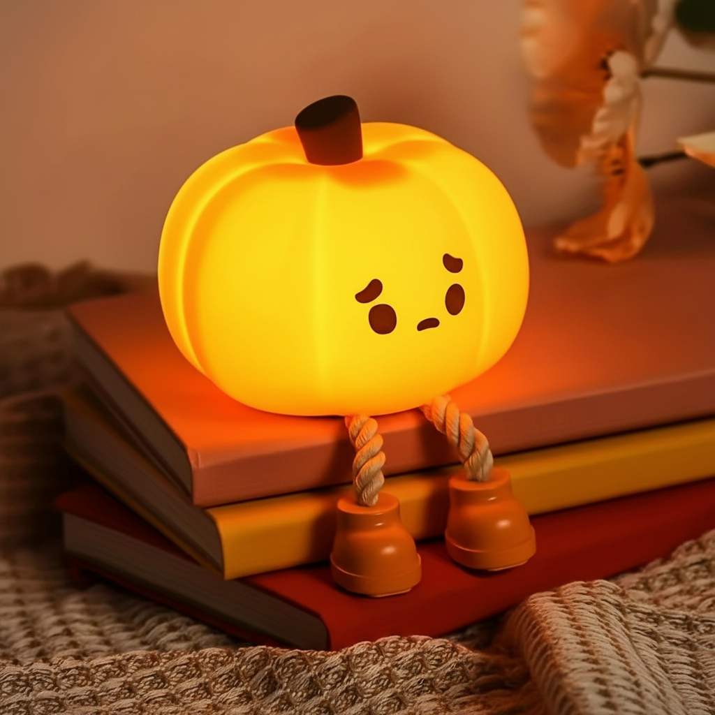 SpookyLamp – Søt og stemningsfull – Halloween-nattlampe