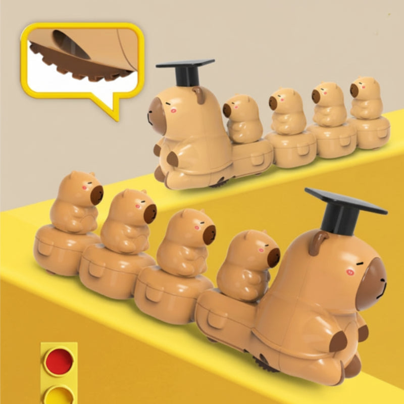 Capybara Train Toy – Lekent og søtt – Trafikkertog