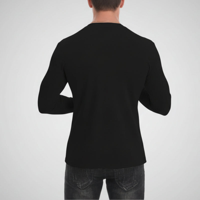Kangaroo Pocket Shirt – Komfortabel og praktisk – T-skjorte-babysele for menn