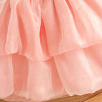 Thumbnail for Tulip Mesh Dress – Elegant og komfortabel – barnekjole