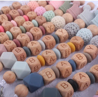 Thumbnail for Personalized Pacifier Chain – Sikker og stilig – Personlig smykkekjede til smokk