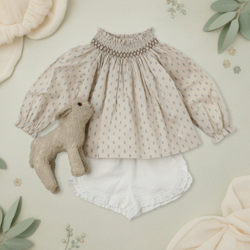 Cotton Shirt & Shorts – Luftig og behagelig – Sommersett for barn