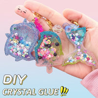 Thumbnail for DIY Crystal Keychain Kit – Kreativt og lekent – Nøkkelring-håndverkssett