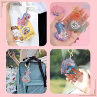 Thumbnail for DIY Crystal Keychain Kit – Kreativt og lekent – Nøkkelring-håndverkssett