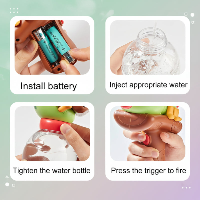 Ant Water Soaker – Lekent og interaktivt – automatisk vannpistol