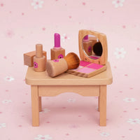 Thumbnail for Wooden Makeup Play Set – Kreativitet og rollespill – Sminkesett i tre