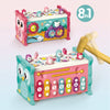 Montessori Hammering Toy – Motorikk og læring – 8-i-1 lekesett