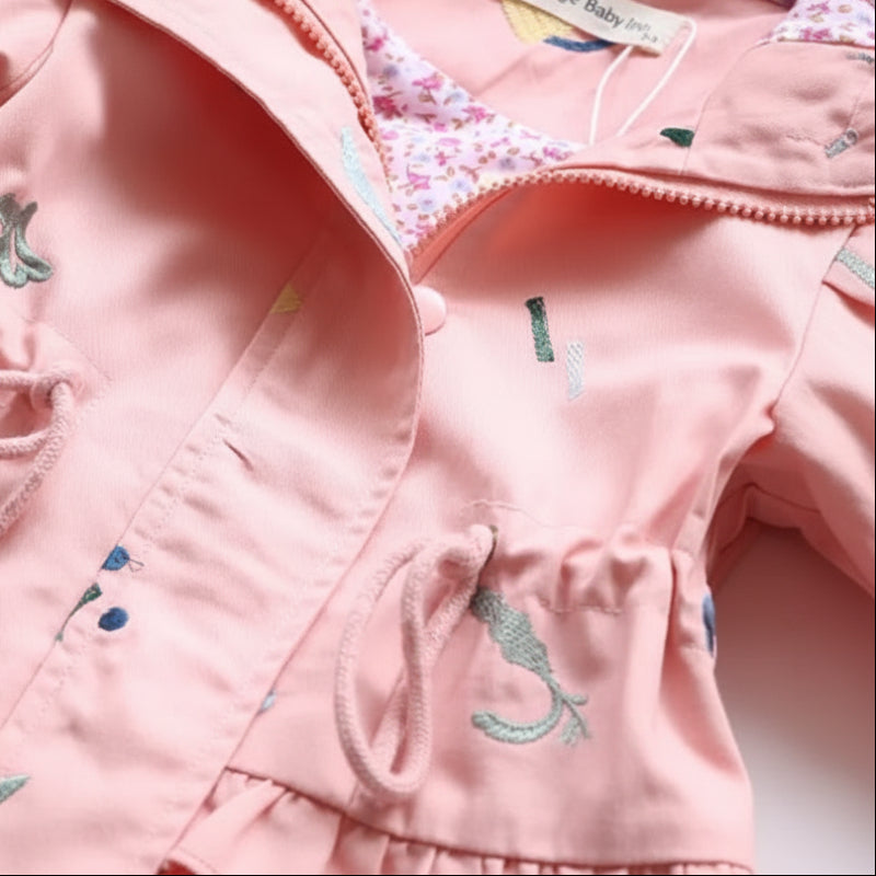 Girls Windbreaker Jacket – Lett og stilig – barnejakke