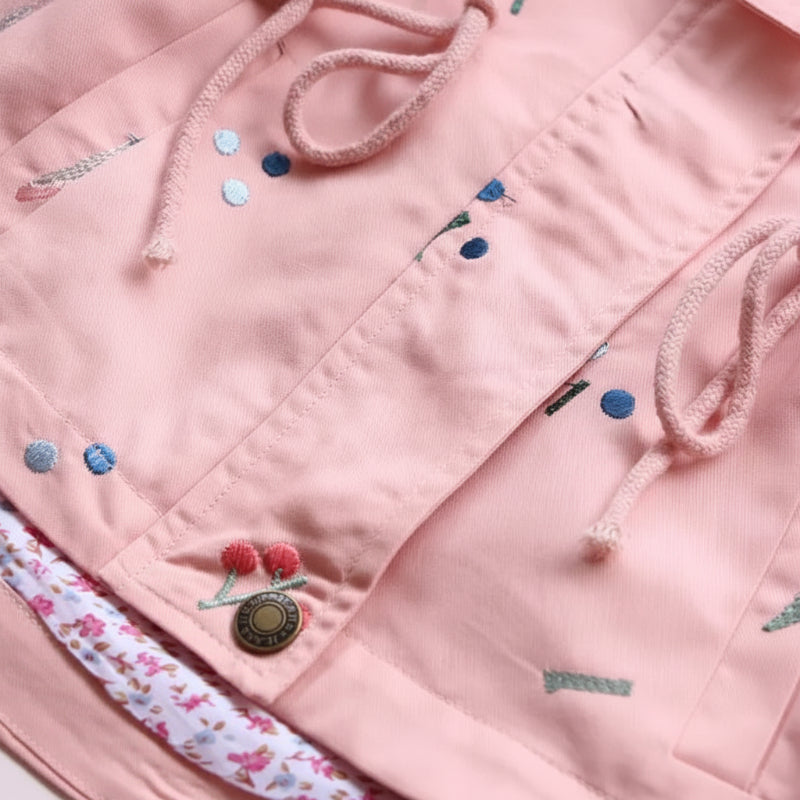 Girls Windbreaker Jacket – Lett og stilig – barnejakke