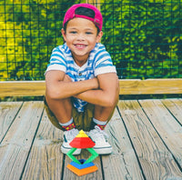 Thumbnail for Pyramid Stacking Blocks – Motorikk og kreativitet – Stabelklosser