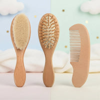Thumbnail for Personalized Hairbrush – Myk og unik – Personlig babyhårbørstesett