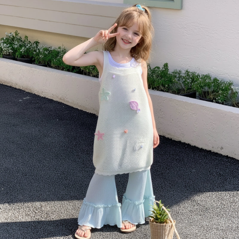 Girls Summer Outfit – Trendy og behagelig – Sommersett til barn