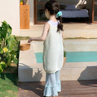 Thumbnail for Girls Summer Outfit – Trendy og behagelig – Sommersett til barn