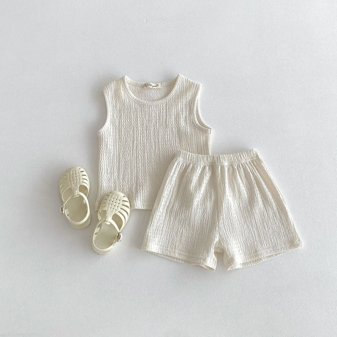 Mini Fashion - Fri og lett - Kjolesett i bomull