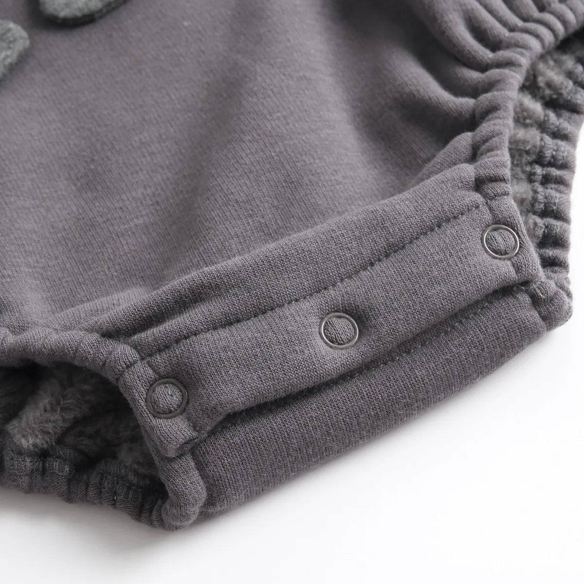 Mini Fashion – Myk fleecedress med Dino-trykk