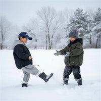 Thumbnail for CozyShield – Varm og tøff – Vattert hettejakke