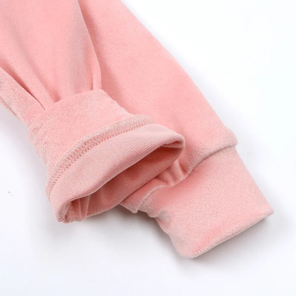 Kids Tales – Varm og behagelig – Velour-treningsdrakt for barn