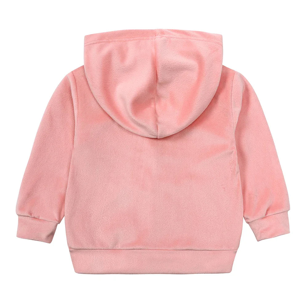 Kids Tales – Varm og behagelig – Velour-treningsdrakt for barn