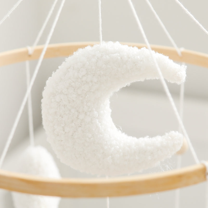 DreamBear – Beroligende og myk – Babymobil til lekegrind og vugge