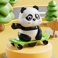 Thumbnail for PandaPlay – Morsomt  & Aktivt – Opptrekkbar panda-leke