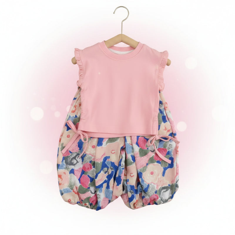 Sleeveless Tops & Pants – Mykt og stilig – Sommersett til barn