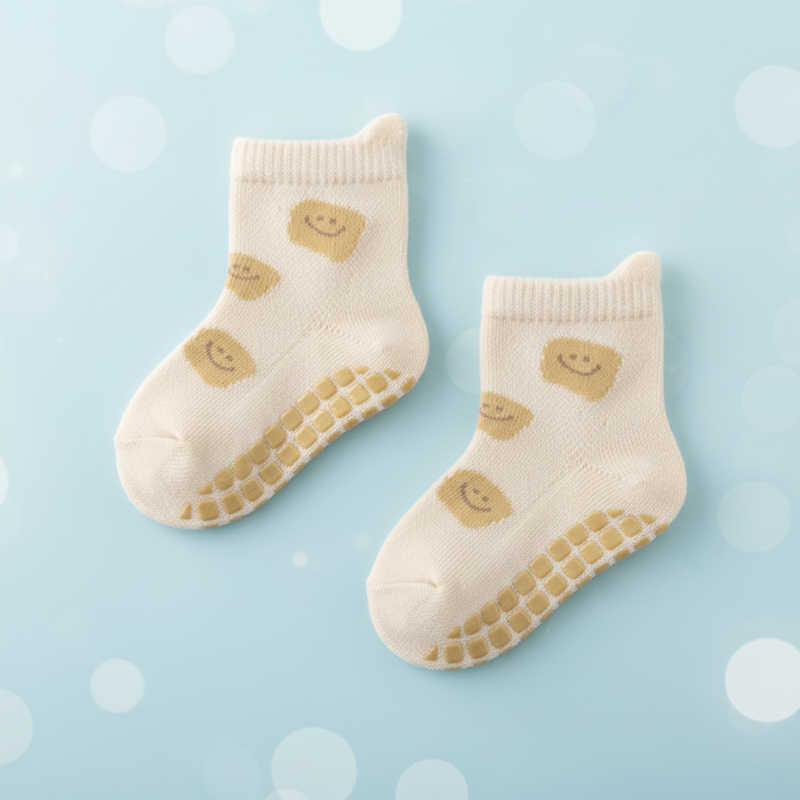Soft Grip Socks – Myke og praktiske – sklisikre babysokker
