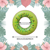 Thumbnail for SunSplash – Tropisk og behagelig – Svømmeflåte med tropisk fruktmønster