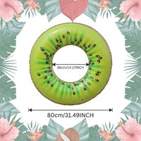 Thumbnail for SunSplash – Tropisk og behagelig – Svømmeflåte med tropisk fruktmønster