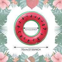 Thumbnail for SunSplash – Tropisk og behagelig – Svømmeflåte med tropisk fruktmønster
