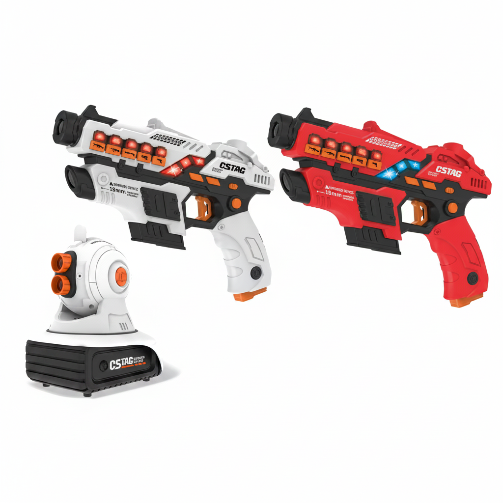 TargetPro – Konkurransepreget og spennende – Laserduell-pistolsett