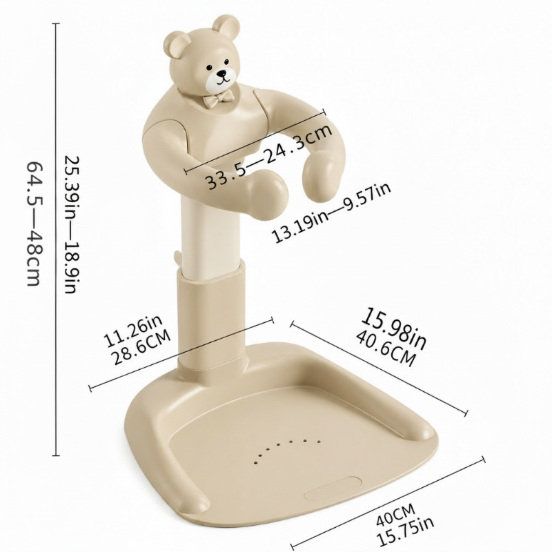 TinyBath – Sikker og stabil – badestativ for babyer