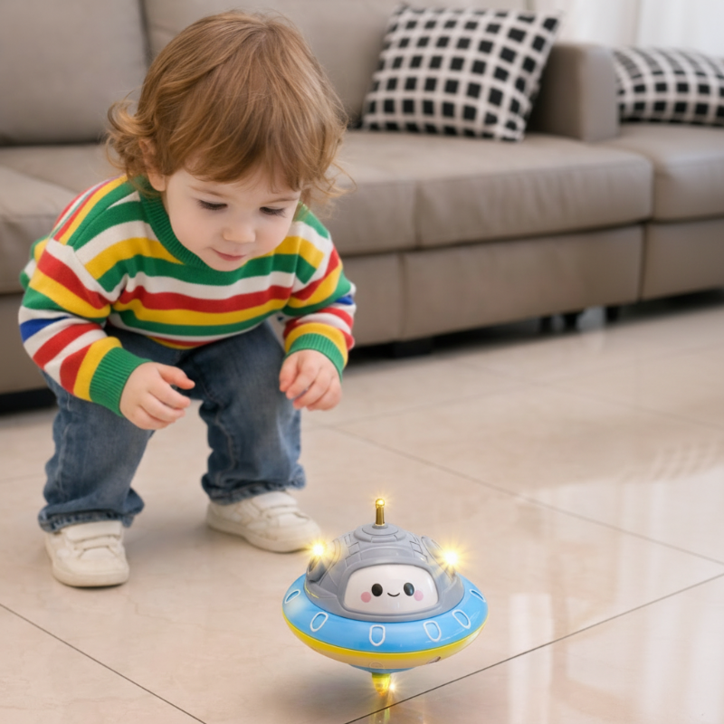 Tightrope Walking UFO Toy – Interaktivt og fascinerende – Balanserobot-leketøy