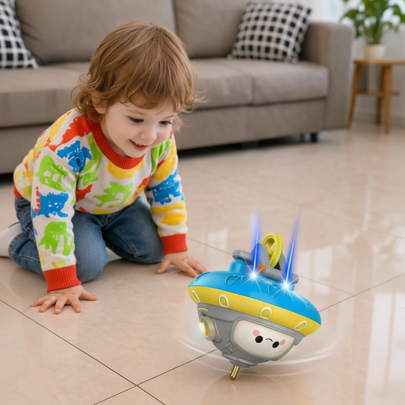 Tightrope Walking UFO Toy – Interaktivt og fascinerende – Balanserobot-leketøy