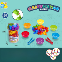 Thumbnail for Rainbow Teddy Bears Toys™ - Pedagogisk og kreativt - Regnbue- og tellebjørner