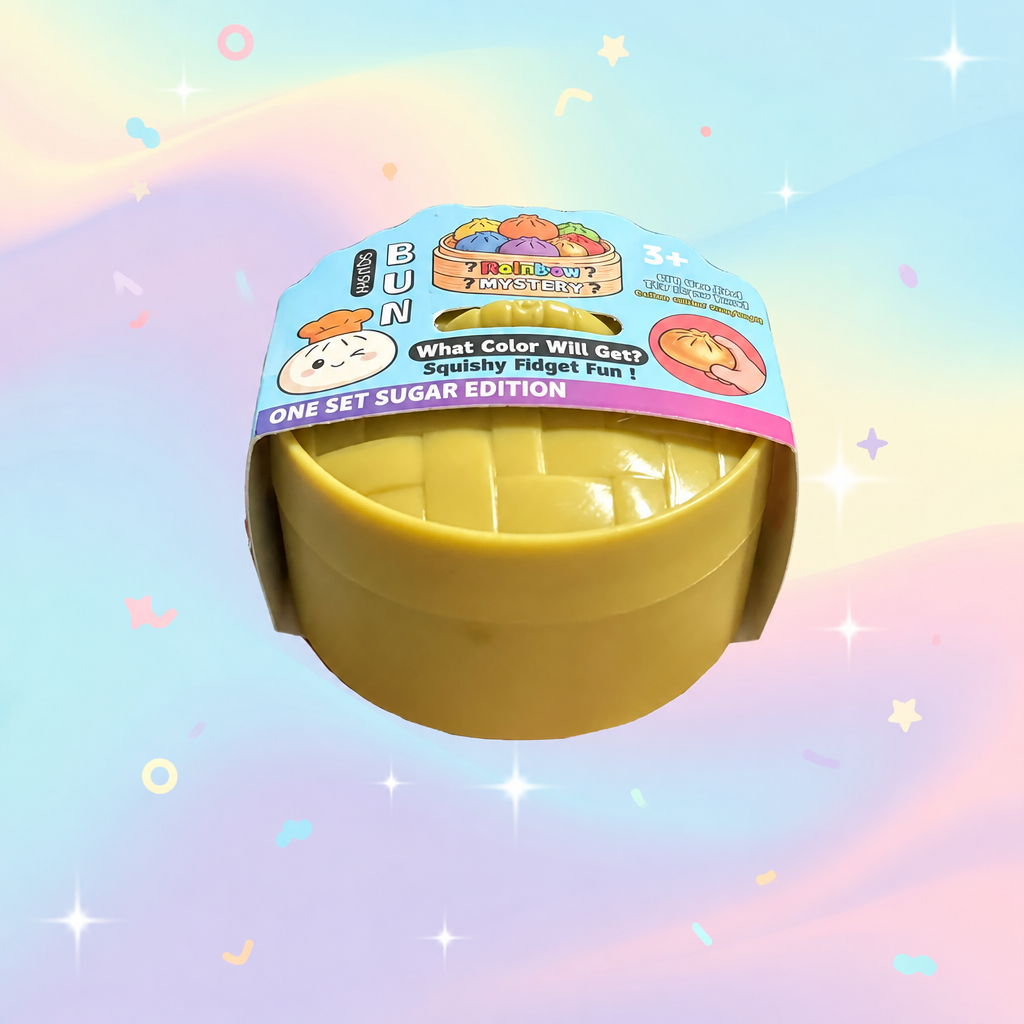 FunSquish – Fargerikt & glittermoro – Glitter-squishy-klumper