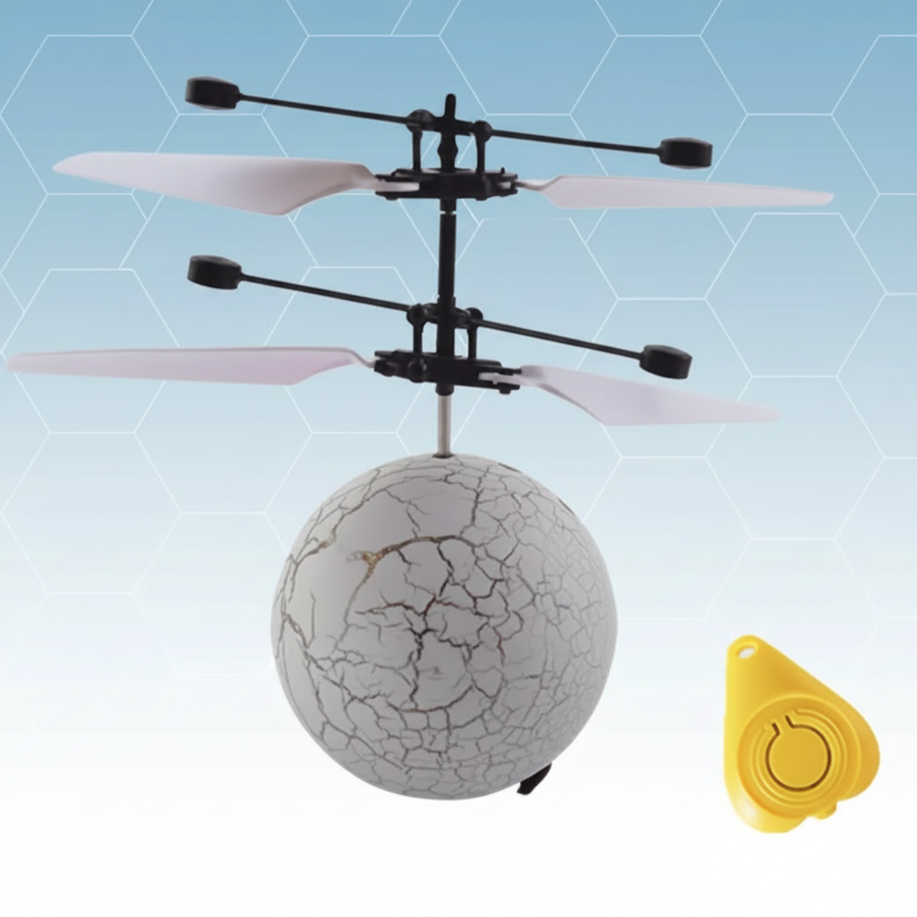 HoverFun – LED-lys og læring – Quadcopter-drone