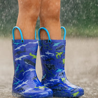 Thumbnail for RainySteps – Enkel og vanntett – Regnstøvler med trykk og løkke
