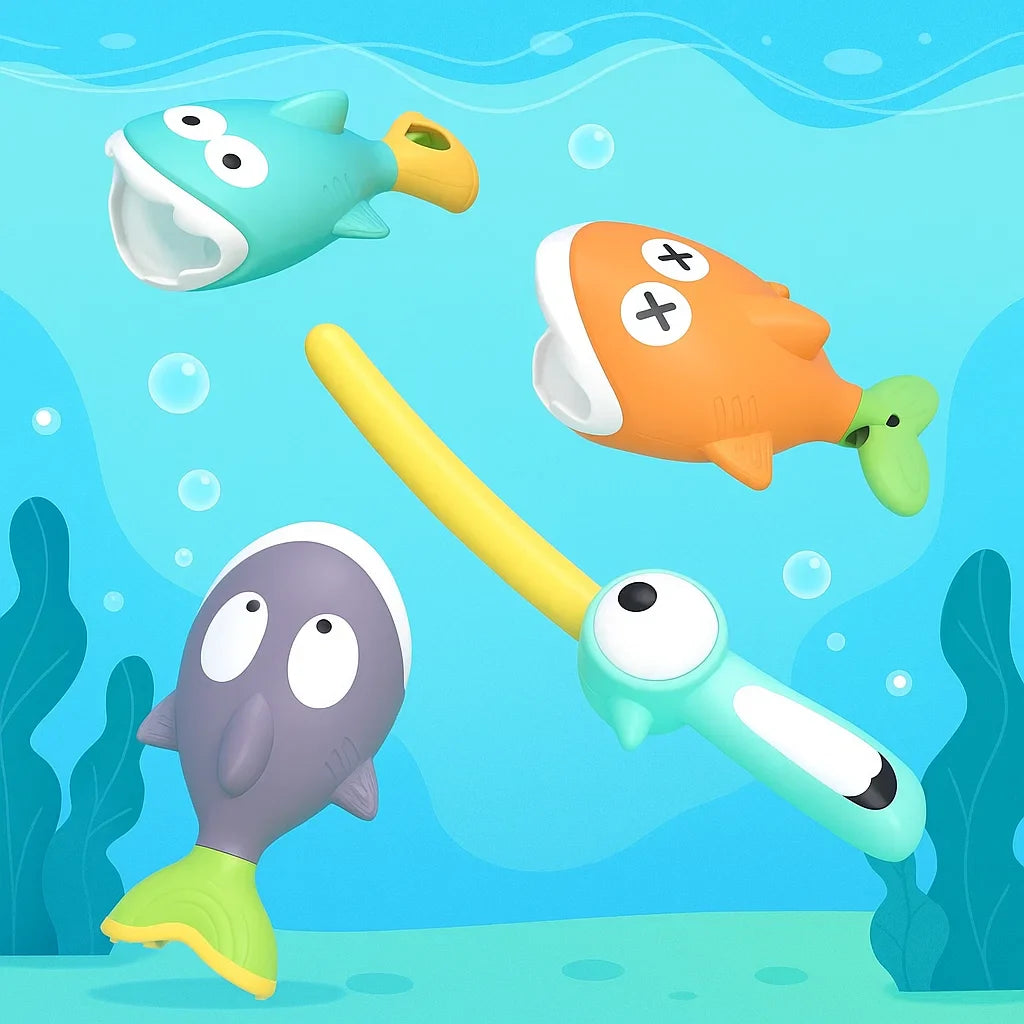 BathFishing – Interaktivt og morsomt – Magnetisk fiskespill